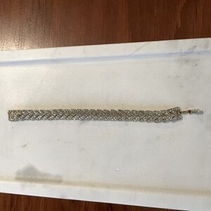 Multi Row Tennis Bracelet For Women In gold